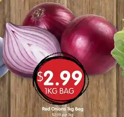 Spudshed Red onions offer
