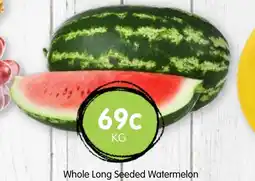 Spudshed Whole long seeded watermelon offer