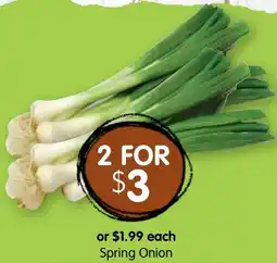 Spudshed Spring onion offer