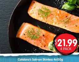 Spudshed Catalano's salmon skinless offer