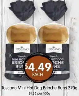 Spudshed Toscano mini hot dog brioche buns offer