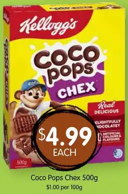 Spudshed Coco pops chex offer