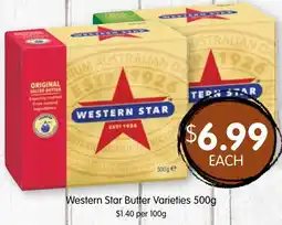 Spudshed Western star butter offer