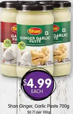 Spudshed Shan ginger, garlic paste offer