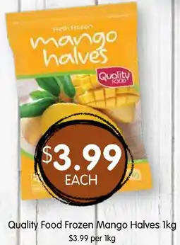Spudshed Quality food frozen mango halves offer