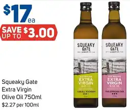 Foodland Squeaky gate extra virgin olive oil offer