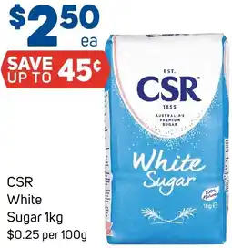 Foodland Csr white sugar offer
