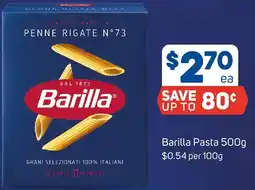 Foodland Barilla pasta offer