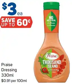 Foodland Praise dressing offer