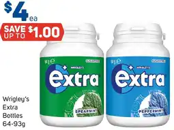 Foodland Wrigley's extra bottles offer