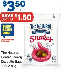 Foodland The natural confectionery co. lolly bags offer