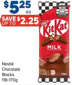 Foodland Nestlé chocolate blocks offer