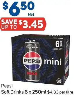 Foodland Pepsi soft drinks offer