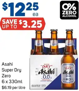 Foodland Asahi super dry zero offer