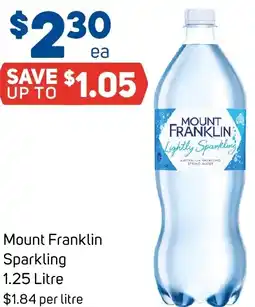 Foodland Mount franklin sparkling offer