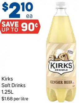 Foodland Kirks soft drinks offer