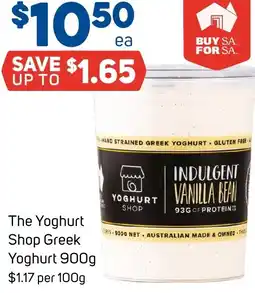 Foodland The yoghurt shop greek yoghurt offer