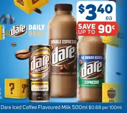 Foodland Dare iced coffee flavoured milk offer