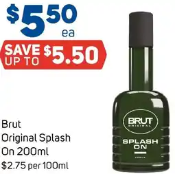 Foodland Brut original splash on offer