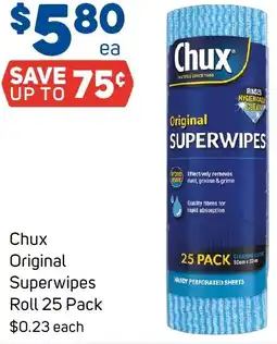 Foodland Chux original superwipes roll offer