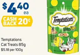 Foodland Temptations cat treats offer