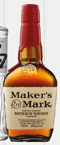 Foodland Suntory maker's mark kentucky straight bourdon whisky offer