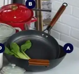 Spotlight Cast iron wok offer
