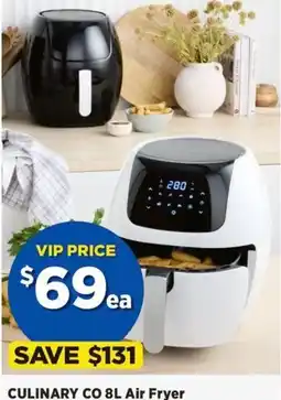 Spotlight Culinary co 8 l air fryer offer