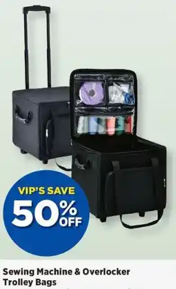 Spotlight Sewing machine & overlocker trolley bags offer