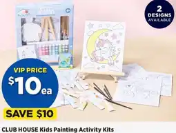 Spotlight Club house kids painting activity kits offer