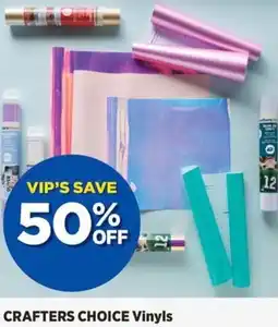 Spotlight Crafters choice vinyls offer