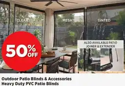 Spotlight Outdoor patio blinds & accessories heavy duty pvc patio blinds offer