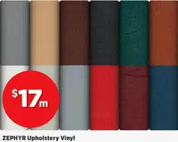 Spotlight Zephyr upholstery vinyl offer