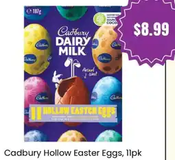 Cheap as Chips Cadbury hollow easter eggs offer