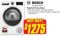 The Good Guys Bosch heat pump dryer offer