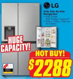 The Good Guys Side-by-side refrigerator offer
