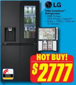 The Good Guys Instaview Refrigerator offer