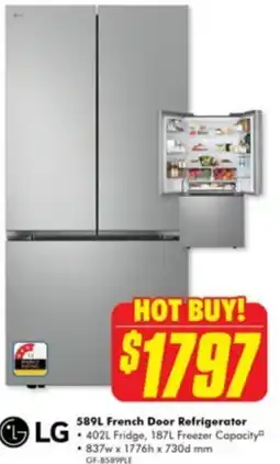 The Good Guys French door refrigerator offer