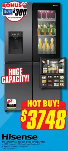 The Good Guys Pureview french door refrigerator offer