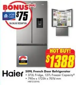 The Good Guys 509l french door refrigerator offer