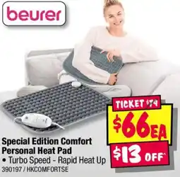 JB Hi-Fi Special edition comfort personal heat pad offer