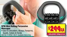 JB Hi-Fi Rpm mini rolling percussive massager offer