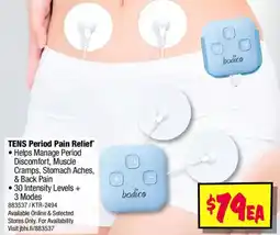 JB Hi-Fi Tens period pain relief offer