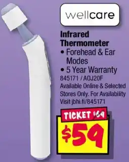 JB Hi-Fi Infrared thermometer offer