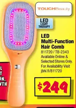 JB Hi-Fi Led multi-function hair comb offer