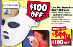 JB Hi-Fi Clearskin renew pro beauty led mask offer