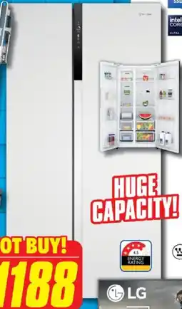 The Good Guys Westinghouse side-by-side refrigerator offer