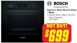 The Good Guys Bosch series 2, electric oven offer