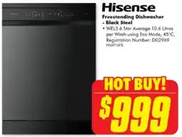 The Good Guys Freestanding dishwasher offer