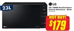 The Good Guys 1000w neochef smart inverter microwave offer